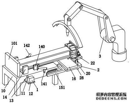 一種公交站臺鋼結(jié)構(gòu)支撐立柱制作焊接機械的制作方法