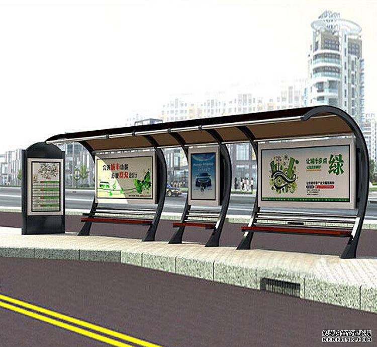 百色公交車站臺(tái)廠家