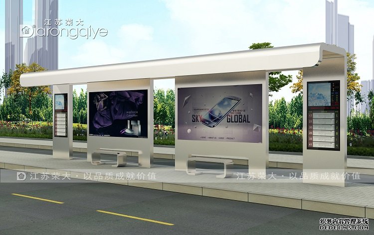 不銹鋼候車亭,方便您的出行配圖二